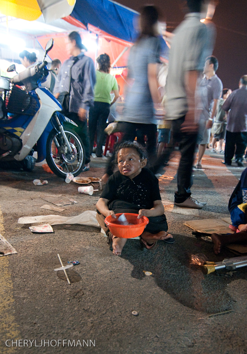 Beggars on the street