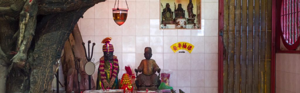 An altar at a home