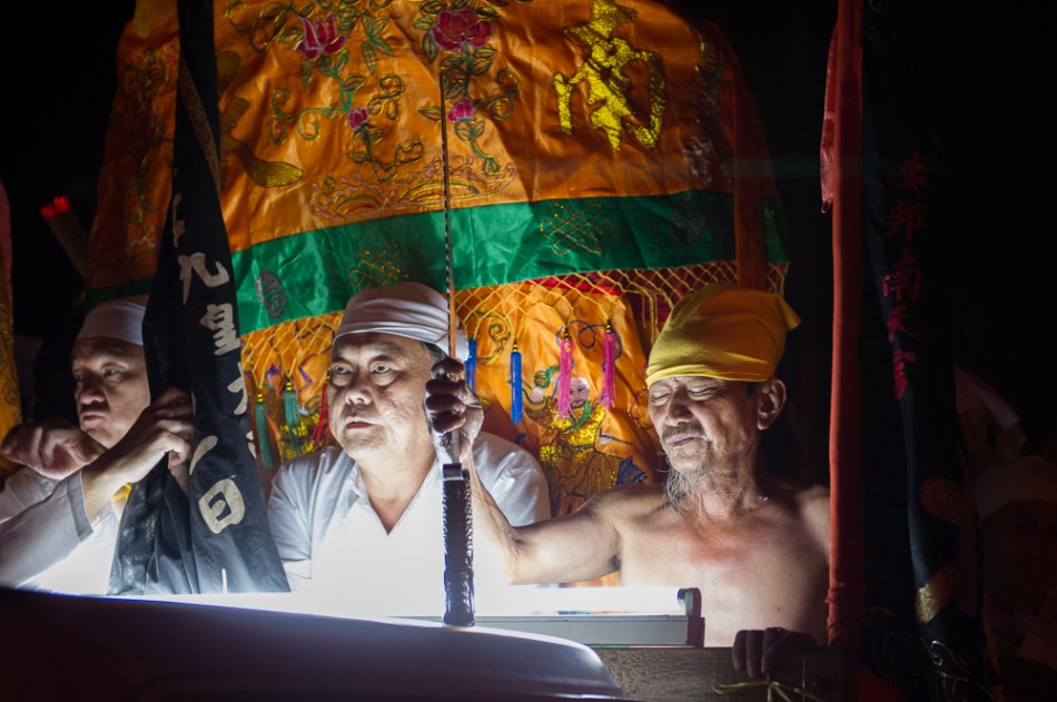 Men performing a ritual